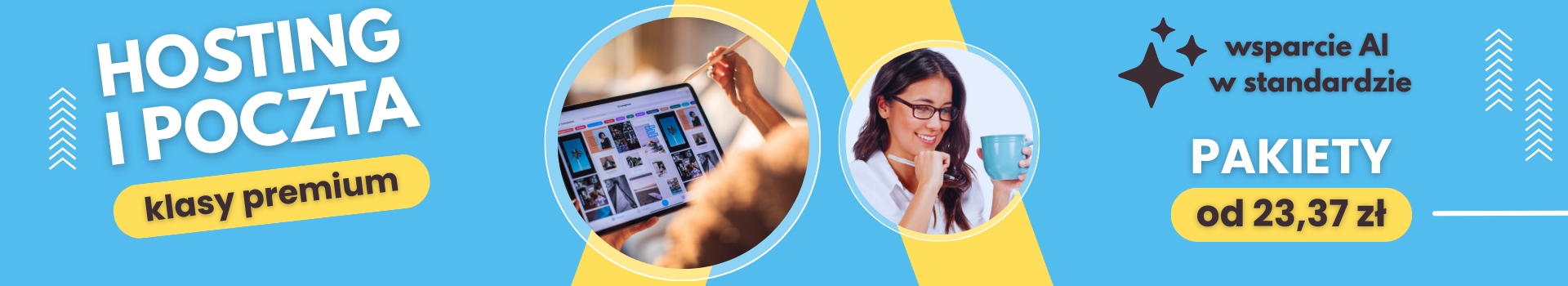 Poczta Premium – polska poczta z AI na serwerach SSD NVMe – RejestracjaDomen.pl