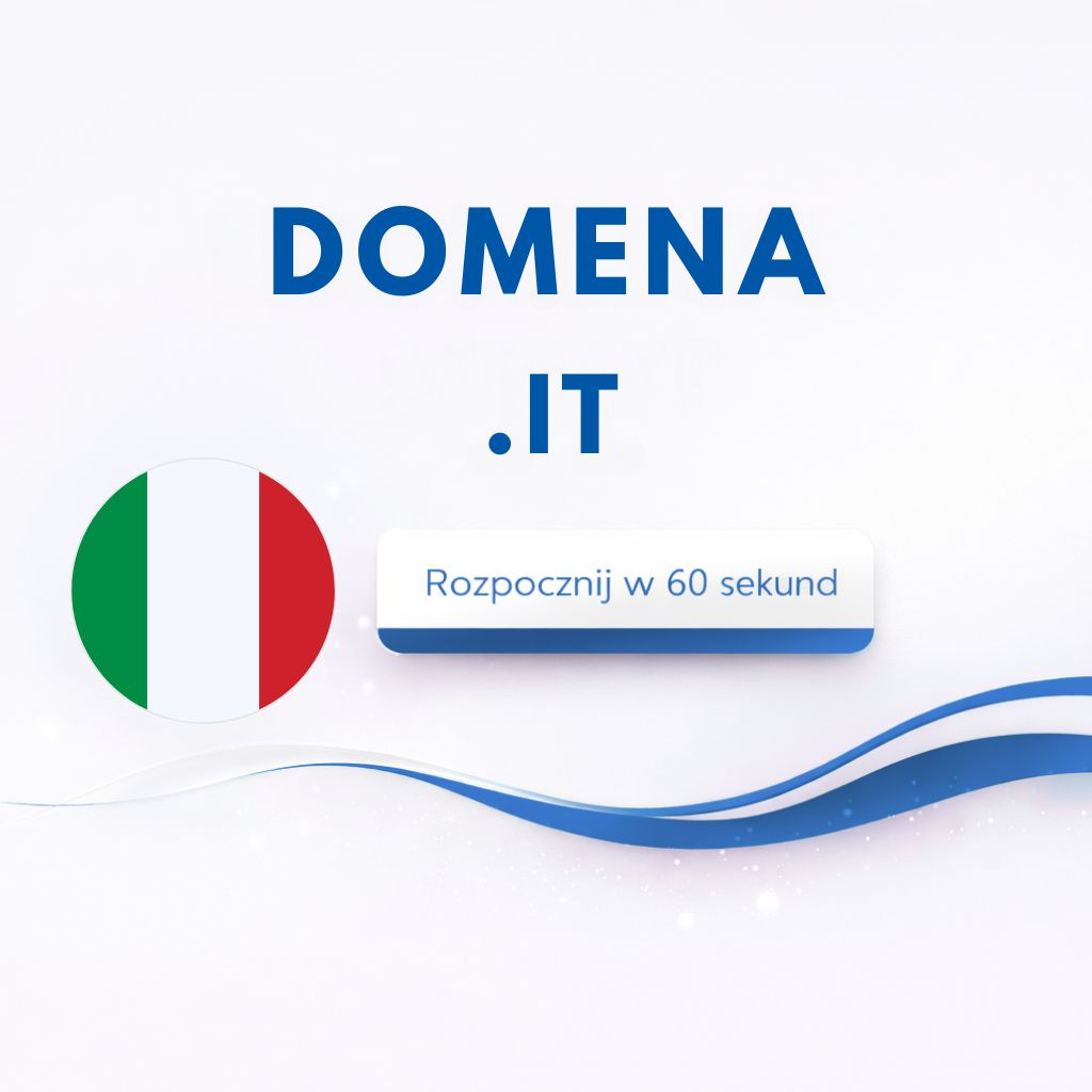 Domena .it – rejestracja, ccTLD, RejestracjaDomen.pl