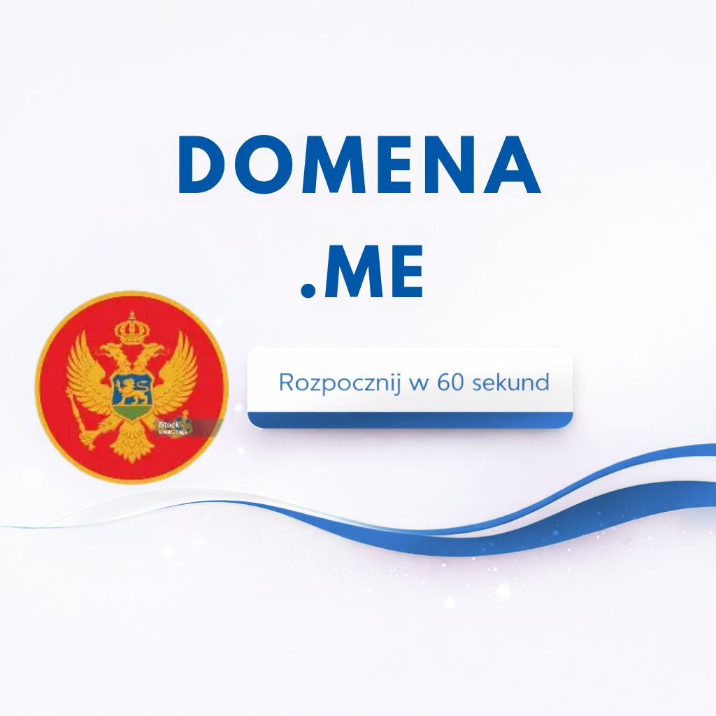 Domena .me – rejestracja, ccTLD, RejestracjaDomen.pl