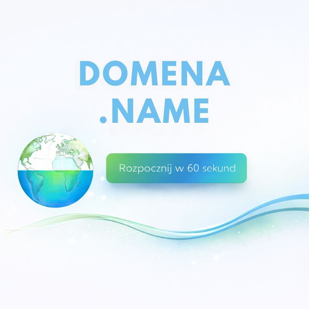 Domena .name – rejestracja, gTLD, RejestracjaDomen.pl