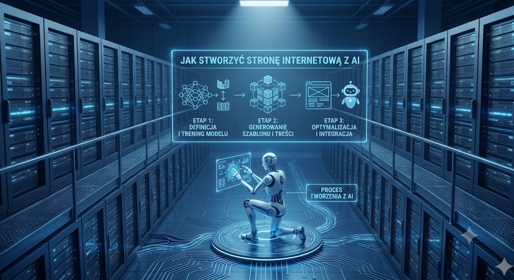 Jak stworzyć stronę internetową z AI krok po kroku – ChatGPT + hosting 2026